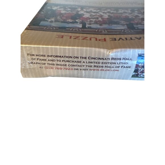 Cincinnati Reds Commemorative Puzzle CelebratiReds Baseball Since 1958 550 Piece - Picture 4 of 5